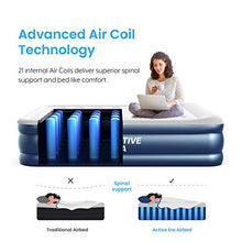 Load image into Gallery viewer, Active Era Air Bed - Premium Single Size AirBed with a Built-in Electric Pump and Pillow