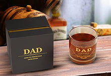 Load image into Gallery viewer, Father's Day Gifts Dad,550ml(18.6oz) Super Capacity Dad Lowball Glass Tumbler Dad Beer Glass,New dad Gifts Glass,Dad Lowball Glass Tumbler,Dad Birthday Gifts ,Present for Dads | Step Dad