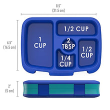 Load image into Gallery viewer, Bentgo Kids Prints (Sharks) - Leak-Proof, 5-Compartment Bento-Style Kids Lunch Box - Ideal Portion Sizes for Ages 3 to 7 - BPA-Free and Food-Safe Materials