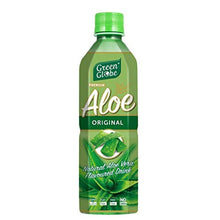 Load image into Gallery viewer, (Pack of 12) Green Globe Aloe Vera Juice Drink 500 ml, Original Aloe Vera Juice for Hair and Skin 500 ml (Original Aloe Vera Drink)