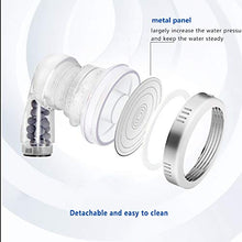 Load image into Gallery viewer, ComfiTech Shower Head, Ionic Shower Head with 2M Shower Hose, Filter Shower Head for Hard Water to Increase Pressure 3 Modes Spray Function Contains Extra Replaceable Filter Beads