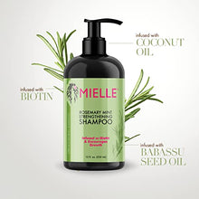 Load image into Gallery viewer, Mielle Rosemary Mint Strengthening Shampoo