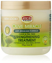 Load image into Gallery viewer, African Pride Olive Miracle Anti-Breakage Formula Crème 170 g/6 oz