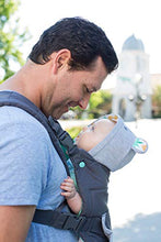 Load image into Gallery viewer, INFANTINO Cuddle Up Carrier - Ergonomic bear-themed face-in front carry and back carry with removable character hood for infants and toddlers 12-40 lbs / 5.4-18.1 kgs