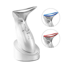 Load image into Gallery viewer, Ms.W Hot & Cold Face Massager Beauty Device, Sonic Anti-wrinkle V-Shaped Skin Tightening Machine, Portable Facial Lifting Shrink Anti-aging Toning Massager,High Frequency Vibration Face Care Tool