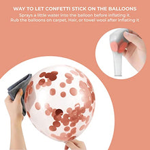 Load image into Gallery viewer, Rose Gold Birthday Decorations | Happy Birthday Banners With Heart Star Foil Confetti Balloons| Giant Champagne Foil Balloons | Birthday Decoration For Girls With Tissue Paper Pompoms
