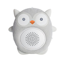 Load image into Gallery viewer, SoundBub by WavHello, White Noise Machine and Bluetooth Speaker | Portable and Rechargeable Baby Sleep Sound Soother – Ollie The Owl, Grey