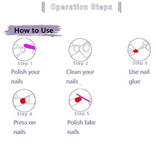 Load image into Gallery viewer, 24 Pcs Press on Green Nails Medium, Sunjasmine Almond Fake Nails with Nail Glue, False Nails with Designs Acrylic Nails Glue on Nails for Women and Girls (Green)