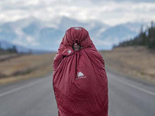 Load image into Gallery viewer, Hyke & Byke Snowmass -15 Degree C Down Sleeping Bag with ClusterLoft Base for Backpacking, Ultralight Mummy Down Bag with Lightweight Compression Sack and Five (5) Color Options