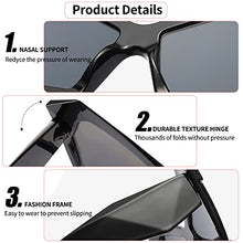 Load image into Gallery viewer, Dollger Cat Eye Sunglasses Trendy Women Butterfly UV400 Glasses Vintage Classic Irregular Polygon Oversized Unique Party Sunglasses