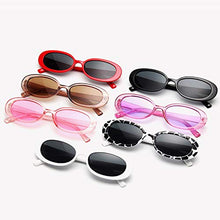 Load image into Gallery viewer, SOIMISS Fashion Sunglasses Cow Pattern Trendy Cute Small Frame Eyewear Oval Spotted Eyeglasses for Women Girls