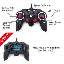 Load image into Gallery viewer, Pup Go 2 in 1 Transforming Remote Control Car, One-Click Deformation Robot RC Car Toys for Kids Age 3 4 5 6+ Year Old, Rechargeable 360° Rotation with Light, Birthday Gifts for Boys (Blue)