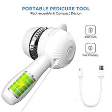 Load image into Gallery viewer, Cahot Electric Hard Skin Remover with Vacuum Absorption, Rechargeable Electric Callus Remover Foot File Pedicure Tools, Professional Pedi Feet Care for Cracked Heels