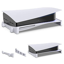 Load image into Gallery viewer, Horizontal Stand Compatible with PS5 Disc & Digital Edition Console, Base Stand Holder for PS5 Accessories with Anti-Slip Mads Compatible with PS5 Disc & Digital Editions Console