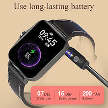 Load image into Gallery viewer, FMK Smart Watch Call Make Answer Fitness Tracker for Women Men 1.69" Full Touch Screen Fitness Watch with Heart Rate Blood Pressure Smart Watches Compatible for Android Iphone,IP68 Waterproof