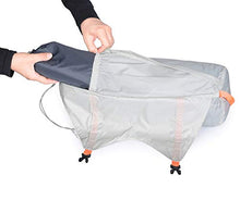 Load image into Gallery viewer, iBasingo Sleeping Bag Compression Sacks Lightweight Stuff Sack Waterproof Storage Bag Nylon Bag Camping Travel Outdoor Dry Sack for Tent Clothes Tent Poles Duvets Bedding Pillows PU3000+ BV1031