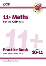 Load image into Gallery viewer, 11+ CEM Ages 10-11 Practice Book & Assessment Tests Bundle: Maths, Verbal and Non-Verbal Reasoning