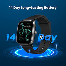 Load image into Gallery viewer, Amazfit GTS 2 Mini Smart Watch 1.55” AMOLED Display, Sports Watch with Alexa Built-in, GPS, 70 Sports Modes, 14 Days Battery Life, Heart Rate, Sleep, Stress and SpO2 Monitor, Black