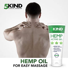 Load image into Gallery viewer, Hemp Joint & Muscle Active Pain Relief Gel- High Strength Hemp Oil Formula Rich in Natural Extracts by 5kind. Soothe Feet, Knees, Back, Shoulders (100 ml (Pack of 1))