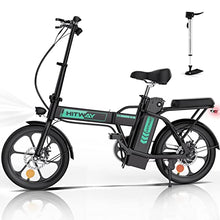 Load image into Gallery viewer, HITWAY Electric Bike E-Bike Foldable City Bikes 8.4h Battery, 250W Motor, Assist Range Up to 35-70Km BK5