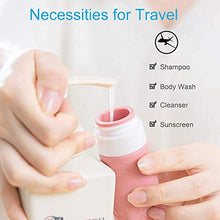 Load image into Gallery viewer, Silicone Travel Bottles, PYJR Travel toiletries, Leak Proof Makeup Liquid Travel Containers, for Shampoo, Toiletries, Lotion, Conditioner, 8Pcs (8PCS)