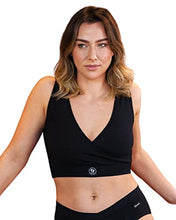 Load image into Gallery viewer, BABYGO® Seamless Sleep Bra Wireless for Maternity, Pregnancy, Nursing, Plus Size & Post Surgery. Super Soft, Comfortable & Pull On for Night Time, Breastfeeding & Everyday Use Black