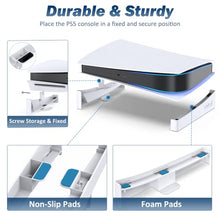 Load image into Gallery viewer, OIVO PS5 Horizontal Stand, PS5 Stand Compatible with Playstation 5 Console, PS5 Stand horizontal, PS5 Base, Upgraded PS5 Desk Stand with Screw Fixing, PS5 Accessories