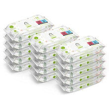 Load image into Gallery viewer, Amazon Brand - Mama Bear Fresh Lightly Fragranced Baby Wipes – Pack of 18 (Total 1008 wipes)