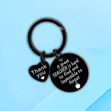 Load image into Gallery viewer, Teacher Appreciation Gifts For Women Teacher Key Ring Teacher’s Day Thanksgiving Day Gifts For Teacher Heart Shape Pendant Jewelry Gift
