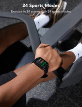 Load image into Gallery viewer, Smart Watch, klatre Smart Watch for Men Women, 1.69 HD, Built-in Fitness Tracker with Heart Rate & Blood Oxygen Monitor, 5 ATM Waterproof & Sleep Monitor, Android Phones & iOS compatible-black