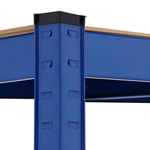 Load image into Gallery viewer, Garage Shelving 180x90x40cm, 5 Tier (175KG Per Shelf), 875KG Capacity Garage Shed Storage Shelving Units Boltless Plug-in Metal Shelves Ajustable Easy Assembling - Blue