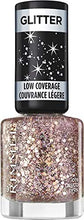 Load image into Gallery viewer, Rimmel London Glitter Nail Polish Top Coat, Disco Diva, 8 ml