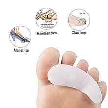 Load image into Gallery viewer, Pedimend Silicone GEL TOE SQUEEZING AVOIDING SEPRATOR (1PAIR) - Separates & Cushions Toes - Improves Balance & Foot Strength - Hammer Toe Corrector - Foot Care