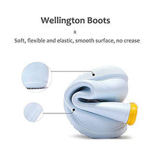 Load image into Gallery viewer, Nasogetch Kids Wellies Boys Girls Wellington Boots Rain Boots Lightweight Waterproof Blue 150 UK5.5/6