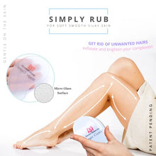 Load image into Gallery viewer, Magic Crystal Hair Remover for Men and Women. Easy, Painless, no Mess, no Waste, Environmentally Friendly. Soft Silky Skin All Year Round!