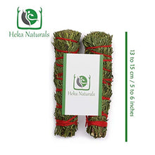 Load image into Gallery viewer, 2 Cedar Incense Sticks | Natural Incense for Home Cleansing, Protection and Wisdom | Aromatic Smudging Herb with Woodsy and Fresh Fragrance | 2 Pack 13-15 cm 5-6 inches