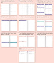 Load image into Gallery viewer, GoGirl Budget Book – Colorful Monthly Financial Planner Organizer. Budget Planner & Expense Tracker to Reach Financial Goals, Lasts 1 Year, Undated, Bonus 3 Cash Envelopes, A5 Hardcover – Rose Gold