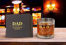 Load image into Gallery viewer, Father's Day Gifts Dad,550ml(18.6oz) Super Capacity Dad Lowball Glass Tumbler Dad Beer Glass,New dad Gifts Glass,Dad Lowball Glass Tumbler,Dad Birthday Gifts ,Present for Dads | Step Dad