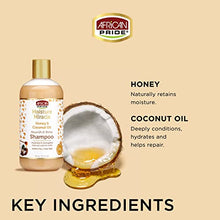 Load image into Gallery viewer, African Pride Moisture Miracle Honey & Coconut Oil Shampoo 12 oz