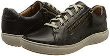 Load image into Gallery viewer, Clarks Women's Nalle Lace Sneaker, Black Leather, 7 UK