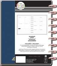 Load image into Gallery viewer, The Happy Planner Classic Sized 12 Month Diary Planner - Beauty All Around Theme - January 2022 - December 2022 - Dashboard Layout - Monthly & Weekly Disc-Bound Pages - 8.75" x 9.75" (22cm x 24.5cm)