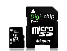 Load image into Gallery viewer, Digi-Chip 64GB Micro-SD Class 10 Memory Card for Amazon Fire 7, Fire 7 Kids, Amazon Fire HD8, HD8 Kids, Fire HD10, Fire HD 10 Kids Tablet PC