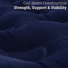 Load image into Gallery viewer, Comfort Quest Single 449755 Inflatable Blow Up Camping Mattress Guest Air Bed