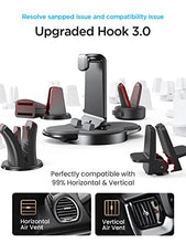 Load image into Gallery viewer, LISEN Car Phone Holder 2021 Upgrade Hook Magnetic Phone Holder Car Mount 12X N52 Strongest Magnet Air Vent Universal Mobile Phone Mount For Car Accessories Compatible With iPhone 13 12 Pro Max Samsung