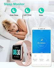 Load image into Gallery viewer, GRV Smart Watch,Fitness Watch with Heart Rate Monitor,Sleep Tracker,Sports Fitness Tracker Watch Pedometer Call SMS Notification Smartwatch for Women Men
