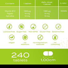 Load image into Gallery viewer, Plusvive Highly Dosed Vitamin B12 Tablets With Enhanced Bioavailability