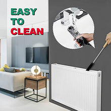 Load image into Gallery viewer, AIEVE Radiator Cleaner Brush , 80CM Radiator Brush , Flexible Long Radiator Duster with Wood Handle , Multipurpose Cleaning Brush for Radiator & Dryer Lint & Washing Machine