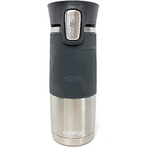 Load image into Gallery viewer, Contigo 2 Pack Autoseal Spill Proof Travel Mug Flask Grey/Red