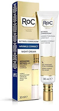Load image into Gallery viewer, RoC - Retinol Correxion Wrinkle Correct Night Cream - Anti-Wrinkle and Ageing - Face Moisturiser - With Retinol, Shea Butter, Glycolic Acid and Squalane - 30 ml