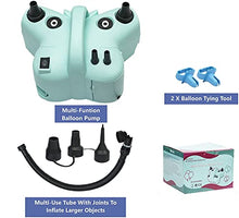 Load image into Gallery viewer, Artier Electric Balloon Pump, Portable Pump For Fast And Easy Balloon Filling & Balloon Arches, 600W Dual Nozzle Electric Air Balloon Pump For Parties